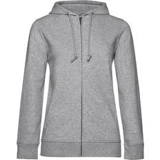 B&C Collection Women's Organic Hoodie - Grey Heather