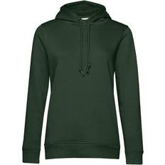 B&C Collection Women's Organic Hoodie - Forest Green