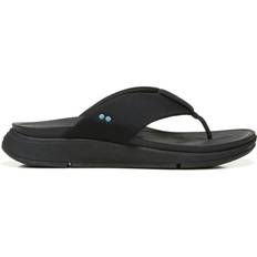 Heel Cushioning Flip-Flops Ryka Timid - Black