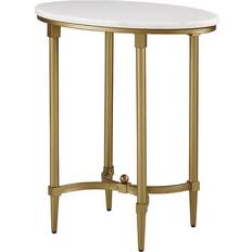 Marble Small Tables Madison Park Bordeaux Small Table 14.5x22.5"