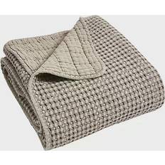 Levtex Home Mills Waffle Blankets Grey (152.4x127cm)