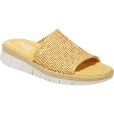 Knit Fabric Slides Ryka Ellie - Yellow