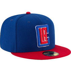 Clothing New Era LA Clippers Official Team Color 2Tone 59FIFTY Fitted Hat - Royal/Red