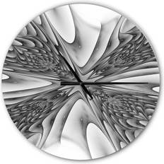 Clocks Design Art Fractal 3D Magical Depth Wall Clock 23"