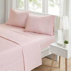 Intelligent Design Novelty Cat Bed Sheet Pink (259.08x228.6cm)