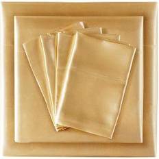 Guld Underlakan Madison Park Wrinkle Free Luxurious Underlakan Guld (76x54cm)