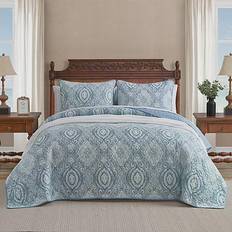 Quilts Tommy Bahama Turtle Cove Quilts Blue (228.6x228.6cm)