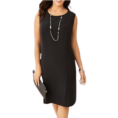 Jessica London Knee Length Dresses Jessica London Women's Bi-Stretch Sheath Dress - Black