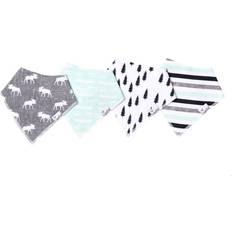 Gray Drool Bibs Copper Pearl Baby Bandana Bibs 4-pack Scout