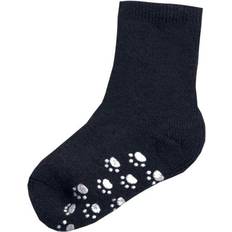 Joha Non-Slip Wool Socks - Denim Melange (95016-8-60021)