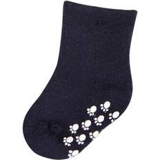 Økologisk bomull Sokker Joha Non-Slip Wool Socks - Dark Blue (95016-8-60013)