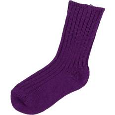 Lilla Sokker Joha Wool Socks - Eggplant (5006-8-65301)