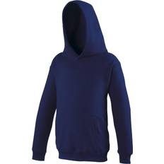 AWDis Kid's Hooded Sweatshirt - Oxford Navy (UTRW169)