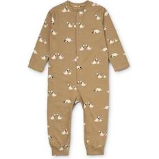 Liewood Birk Pyjamas Jumpsuit - Dog/Oat Mix (LW14704-0108)