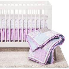 Purple Fabrics Trend Lab Grace Crib Bedding Set 5-Piece