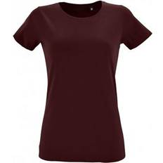 Sol's Regent Fit Short Sleeve T-shirt - Oxblood