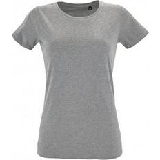 Sol's Regent Fit Short Sleeve T-shirt - Grey Marl