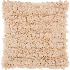 Mina Victory Bohemian Loop Shag Complete Decoration Pillows Beige (50.8x50.8cm)
