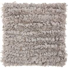 Mina Victory Paper Loop Shag Complete Decoration Pillows Gray (50.8x50.8cm)