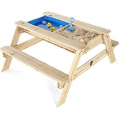 Plum Surfside Wooden Sand & Water Picnic Table