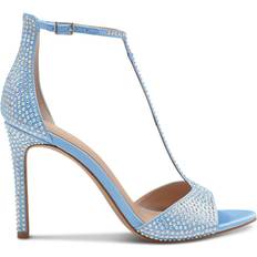 Plastic Shoes INC International Concepts Firah T-Strap - Light Blue Bling