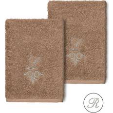 Dishcloths Linum Home Textiles Monogrammed R Dishcloth Brown (33.02x33.02cm)