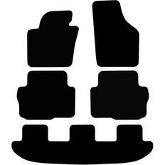 Bilvård & Fordonstillbehör Walser Floor mats for VW Touran 2006-05/2015