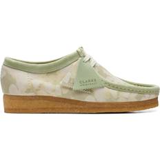 Clarks wallabee w Clarks Wallabee W - Green Floral