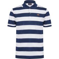 Paul shark polo shirt Paul & Shark Regular Fit Organic Cotton Polo Shirt - Navy/White