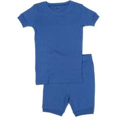 Leveret Solid Pajama Set - Blue