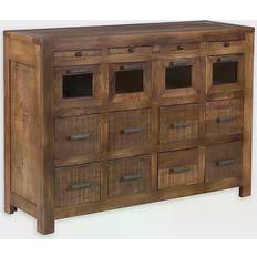 Yosemite Home Decor Rustico Storage Cabinet 48x35.4"