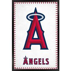 Trends International Los Angeles Angels Framed Laces Logo Poster