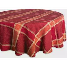 Orange Cloths & Tissues Design Imports Harvest Wheat Jacquard Tablecloth Orange (177.8x)