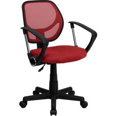 Red Office Chairs Flash Furniture WA-3074 Office Chair 34.5"