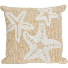 Acrylic Pillows Liora Manne Starfish Complete Decoration Pillows Beige (45.72x45.72)