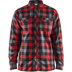 Blåkläder Flannel shirt - Red/Black