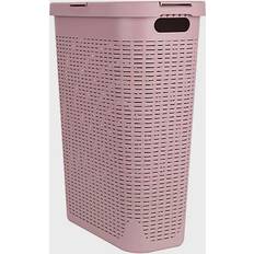 Pink Laundry Baskets & Hampers Mind Reader 40HAMP-PNK