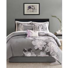 Madison Park Serena Bed Linen Gray (264.16x233.68)