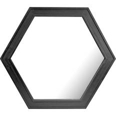 Stonebriar Collection Hexagon Hanging Wall Mirror 60.5x52.6cm