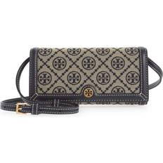 Tory Burch Textile Bags Tory Burch T Monogram Jacquard Wallet Crossbody - Tory Navy