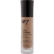 No7 Cosmetics No7 Lift & Luminate Triple Action Serum Foundation SPF15 Latte