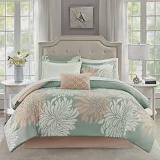Pink bed set Madison Park Essentials Maible Bedspread Grey, Pink (274.32x)
