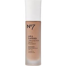 No7 Cosmetics No7 Lift & Luminate Triple Action Serum Foundation SPF15 Tawny