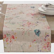 Saro Lifestyle Primavera Tablecloth Multicolour (182.88x40.64cm)