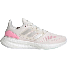 Adidas Pureboost 22 W - Cloud White/Silver Metallic/Beam Pink