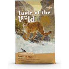 Taste of the Wild Cat Pets Taste of the Wild Canyon River Feline Recipe with Trout & Smoke-Flavored Salmon 6.35