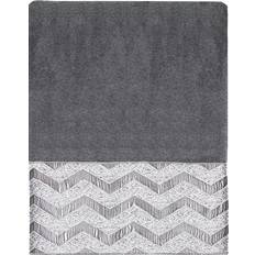 Avanti Chevron Bath Towel Gray (127x68.58cm)