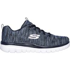 Ajuste Ancho Zapatillas Skechers Graceful Twisted Fortune W - Navy/Blue