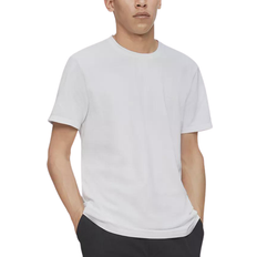 Calvin Klein Solid Tech Piqué T-shirt - Brilliant White