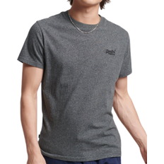 Superdry Vintage Logo Embroidered T-shirt - Dark Grey